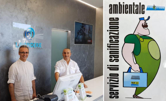 Immagine di una lavanderia professionale ST Lavanderie